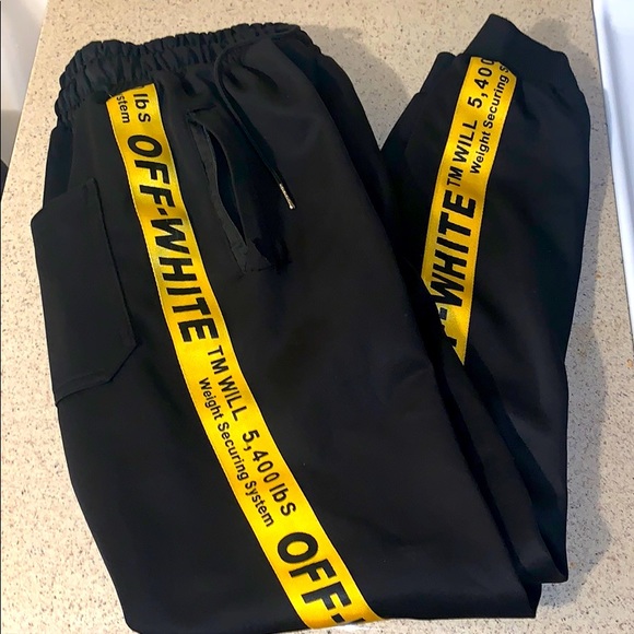 Off-White Other - Off-white track pants
